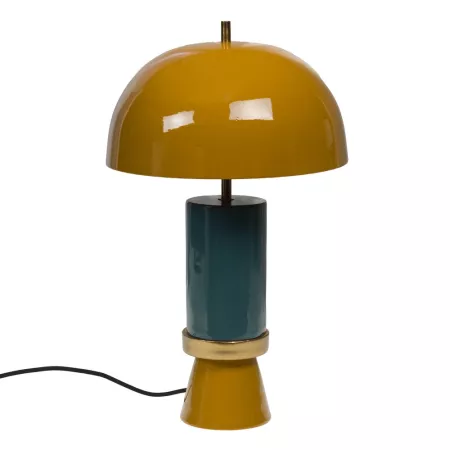 Lampe Vintage Bicolore Jaune  51h
