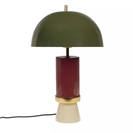 Lampe Vintage Bicolore Olive 51h