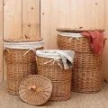 Panière à Linge Ovale Osier 47X35