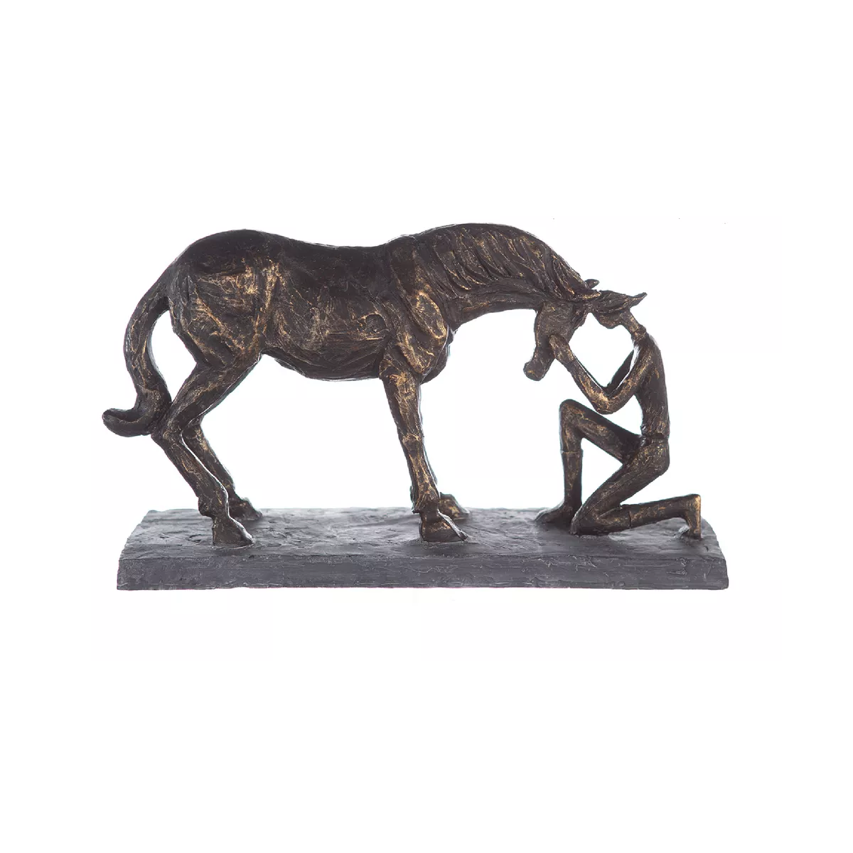Sculpture Cheval Tendresse h.20cm