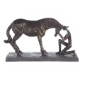 Sculpture Cheval Tendresse h.20cm