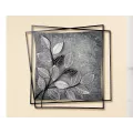Déco Murale Métal Branches Graphic 77x77