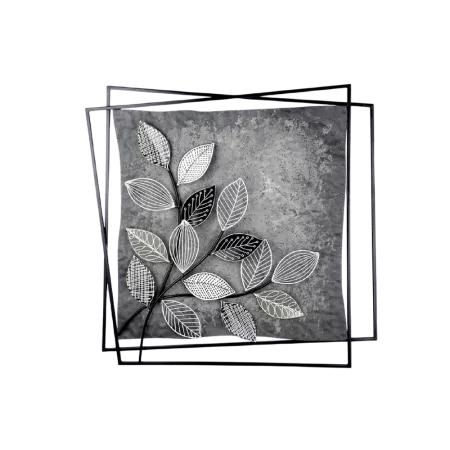 Déco Murale Métal Branches Graphic 77x77