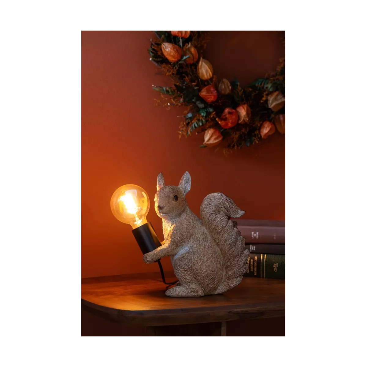 Lampe Ecureuil H.25cm