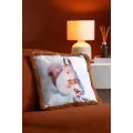 Coussin Ecureuil Blanc 40x40