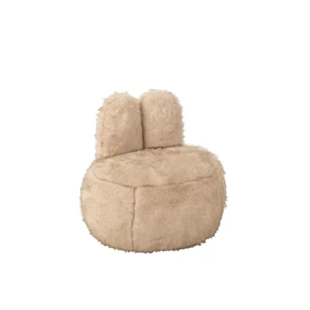 Pouf avec Dossier Oreille de Lapin