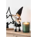 Ensemble de 2 Figurines Skieur et Skieuse Noir