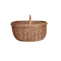 Panier Olivia en osier Roux