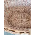 Panier Olivia en osier Roux