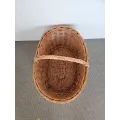 Panier Olivia en osier Roux