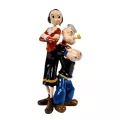 Statue Popeye et Olive h60