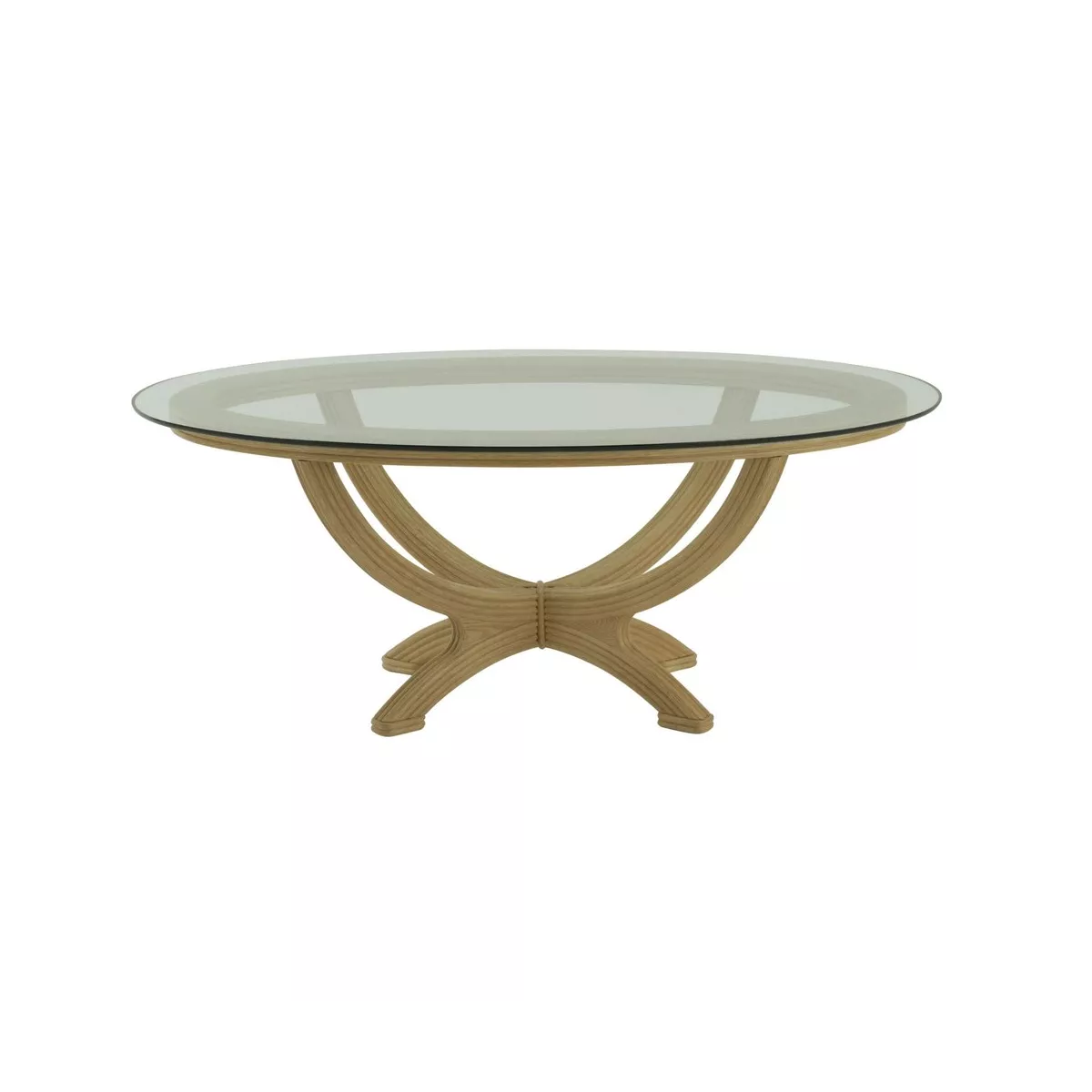 Table Nui Ovale en verre Arena