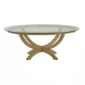 Table Nui Ovale en verre Arena