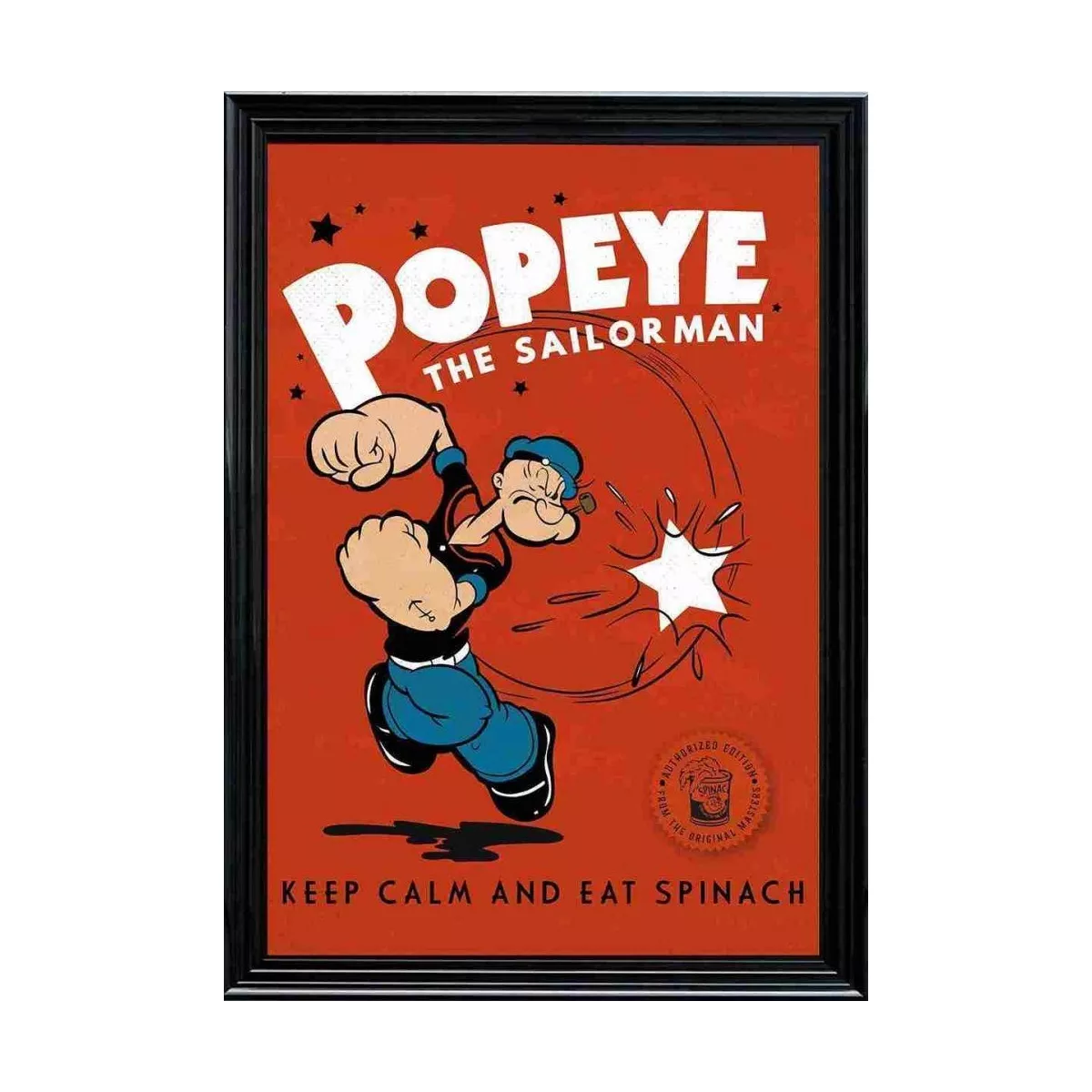 Tableau Popeye Keep Calm 60x90