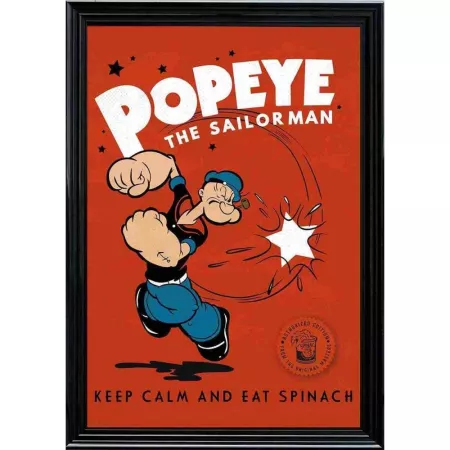 Tableau Popeye Famille 60x90