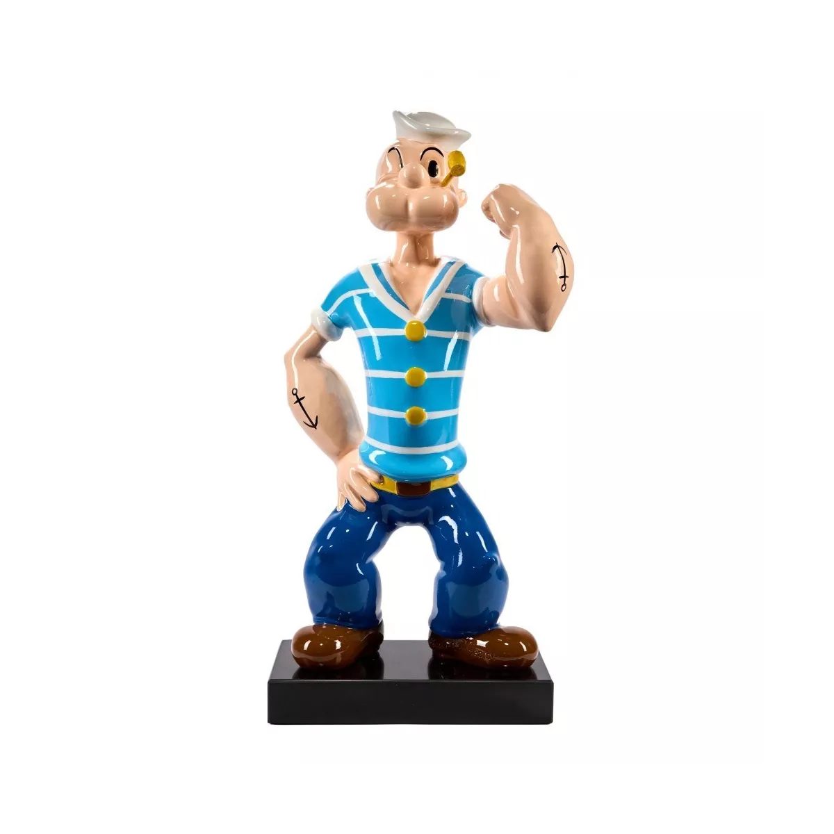 Statue Popeye L'Original Marinière h60