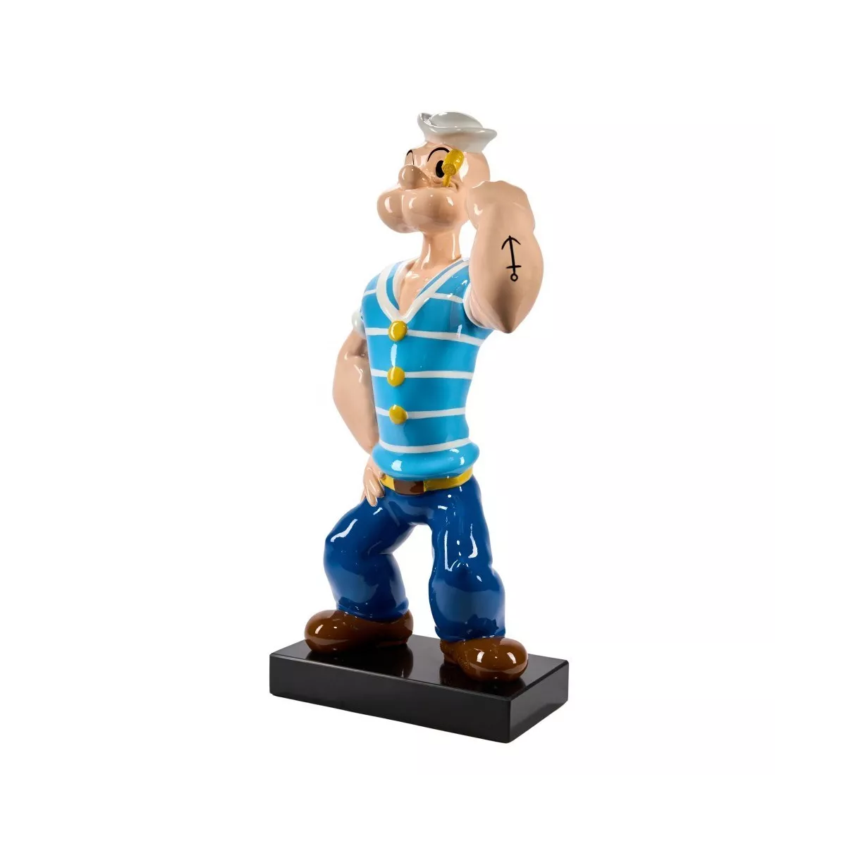 Statue Popeye L'Original Marinière h60