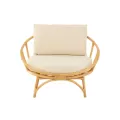Fauteuil Elbe Rotin Naturel 98x98