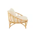 Fauteuil Elbe Rotin Naturel 98x98