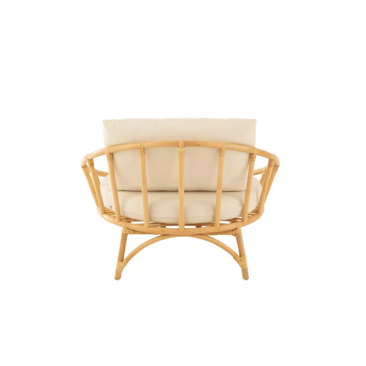 Fauteuil Elbe Rotin Naturel 98x98