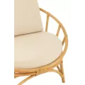 Fauteuil Elbe Rotin Naturel 98x98