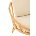 Fauteuil Elbe Rotin Naturel 98x98