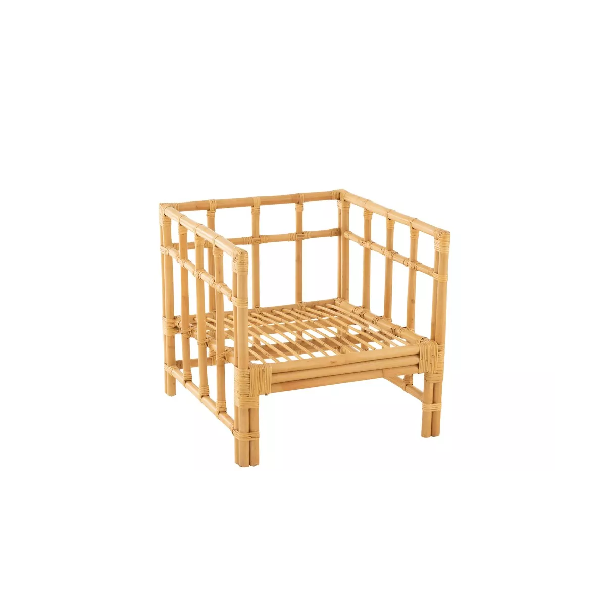 Fauteuil Vicky Rotin Naturel 67x73