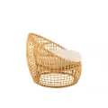 Fauteuil Fionie Rotin Naturel 79x84