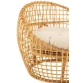 Fauteuil Fionie Rotin Naturel 79x84