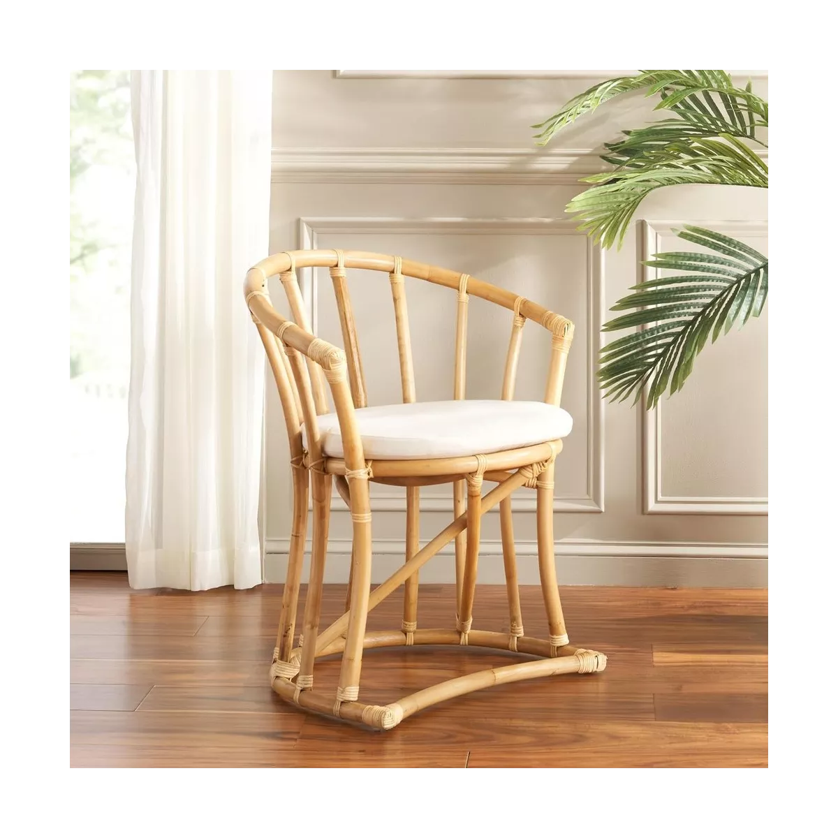 Chaise Heidi Rotin Naturel