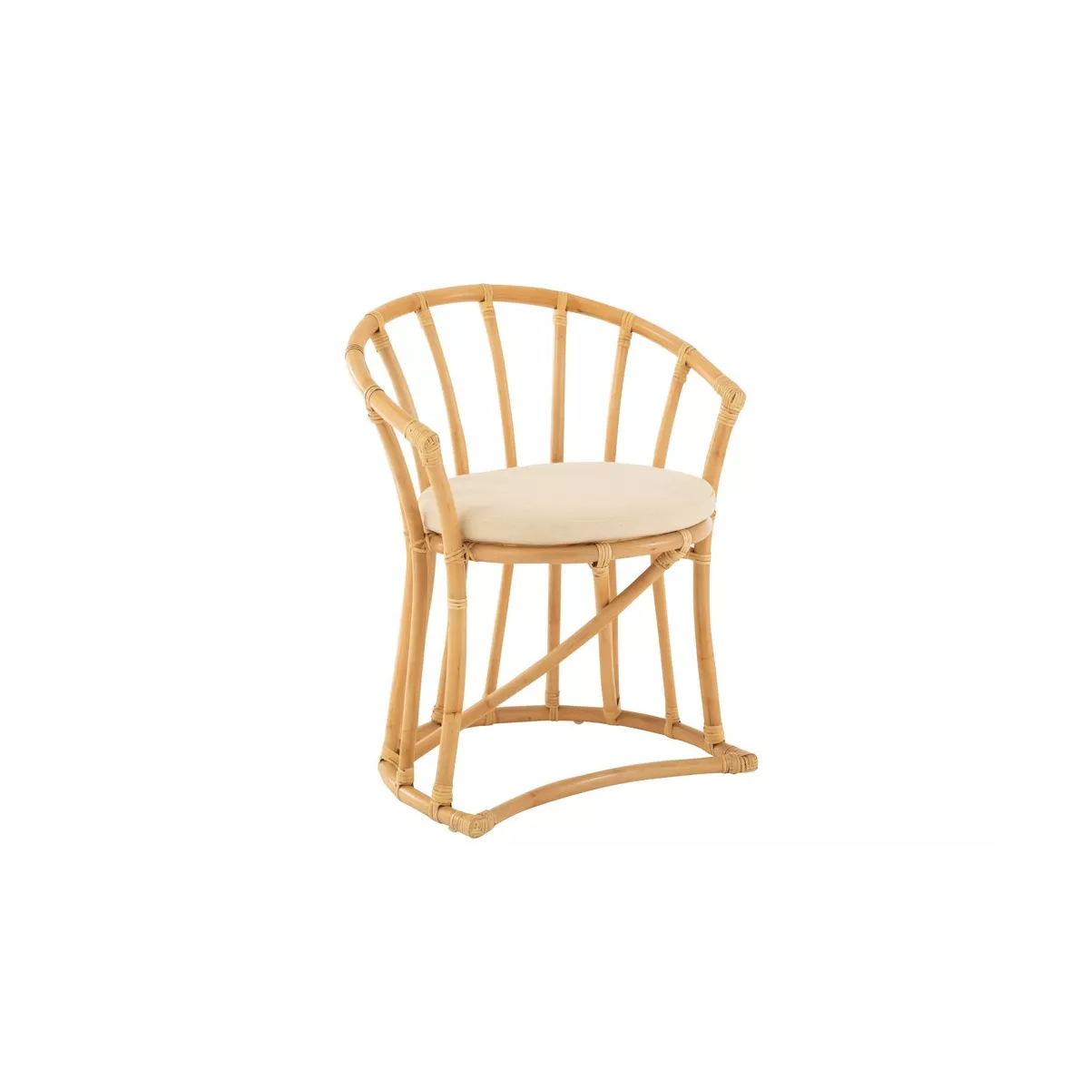Chaise Heidi Rotin Naturel