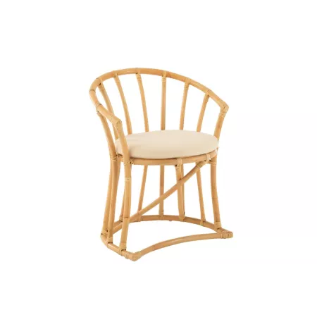 Chaise Heidi Rotin Naturel