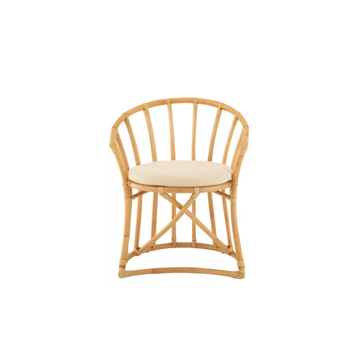 Chaise Heidi Rotin Naturel