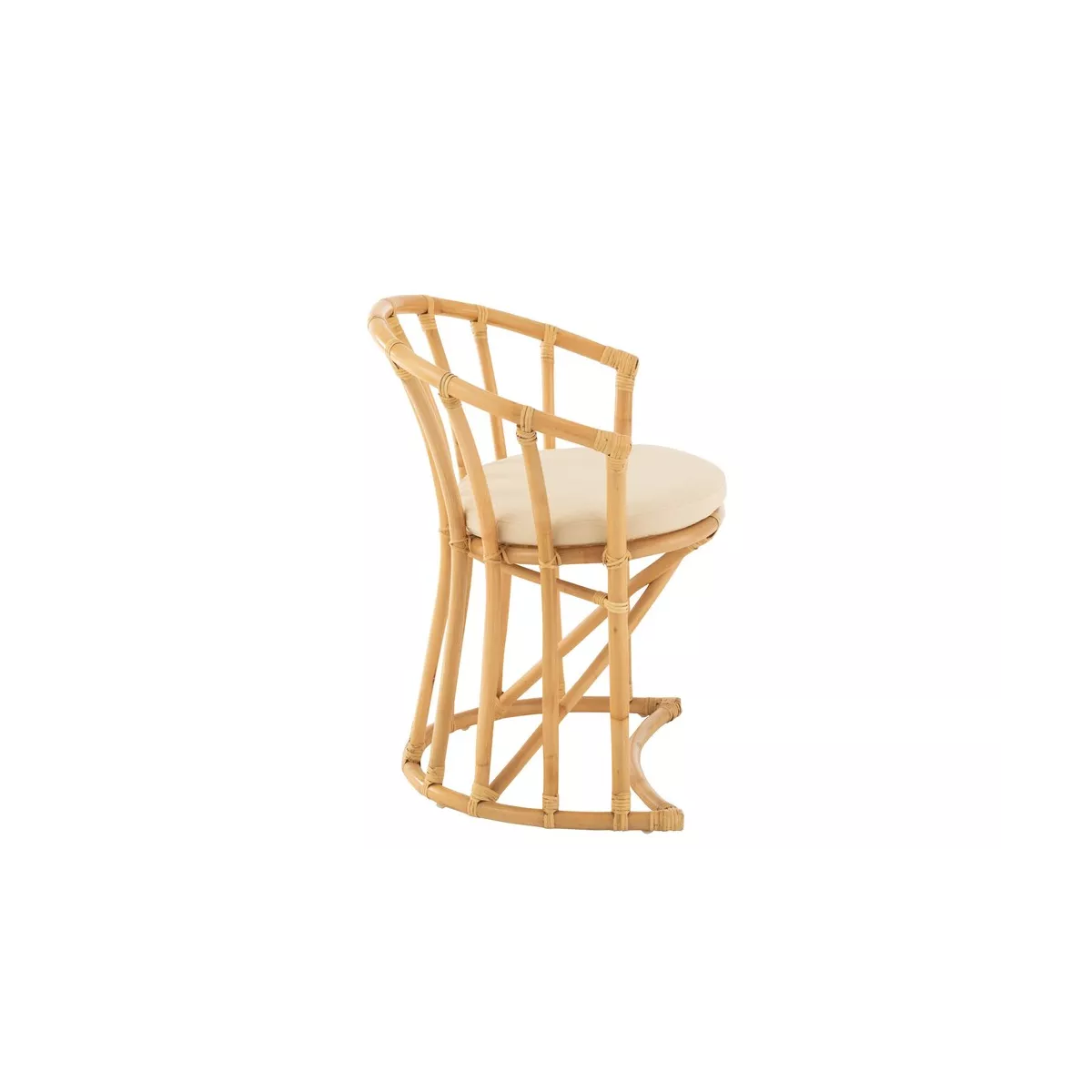 Chaise Heidi Rotin Naturel