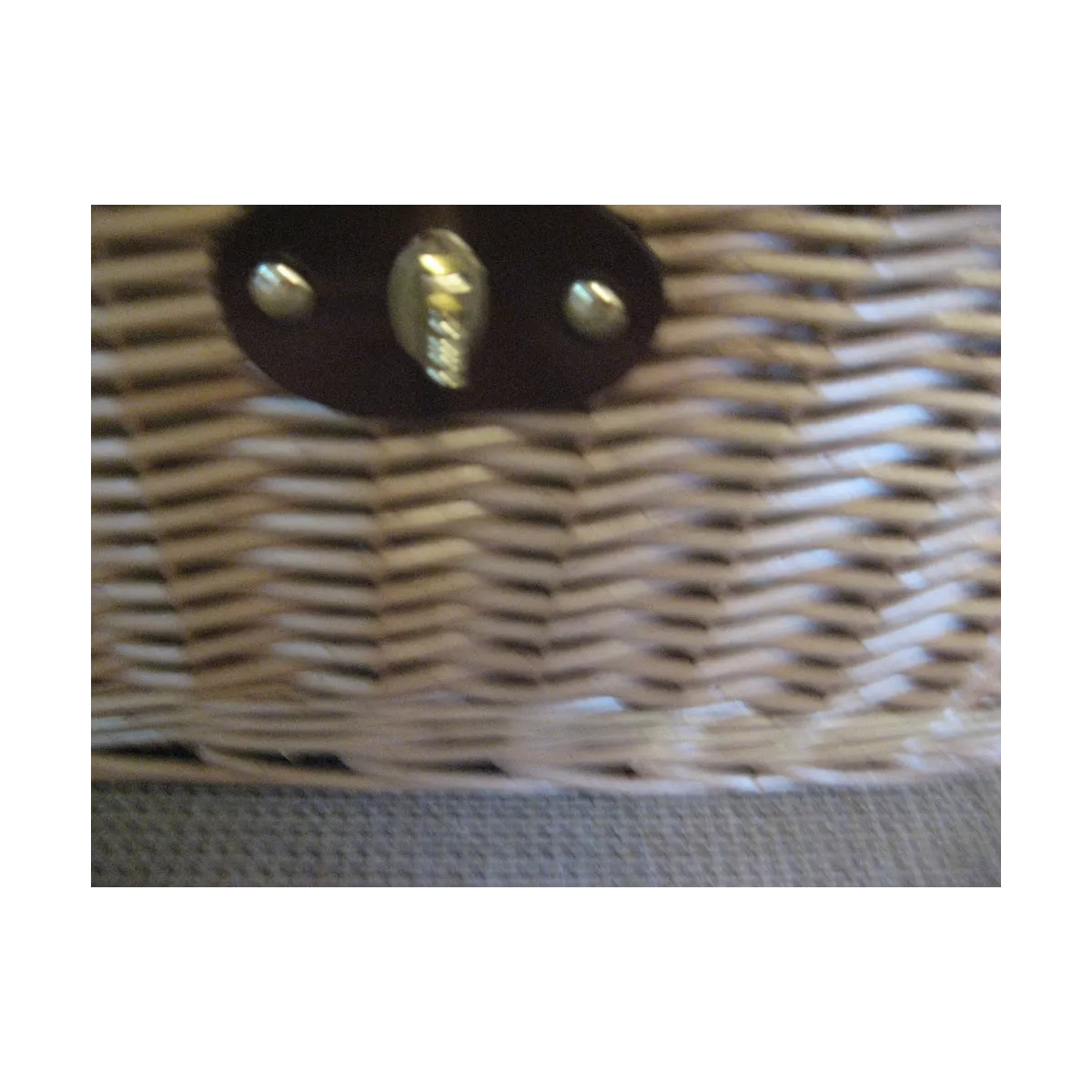 Panier Pique-nique 4 Couverts Naturel