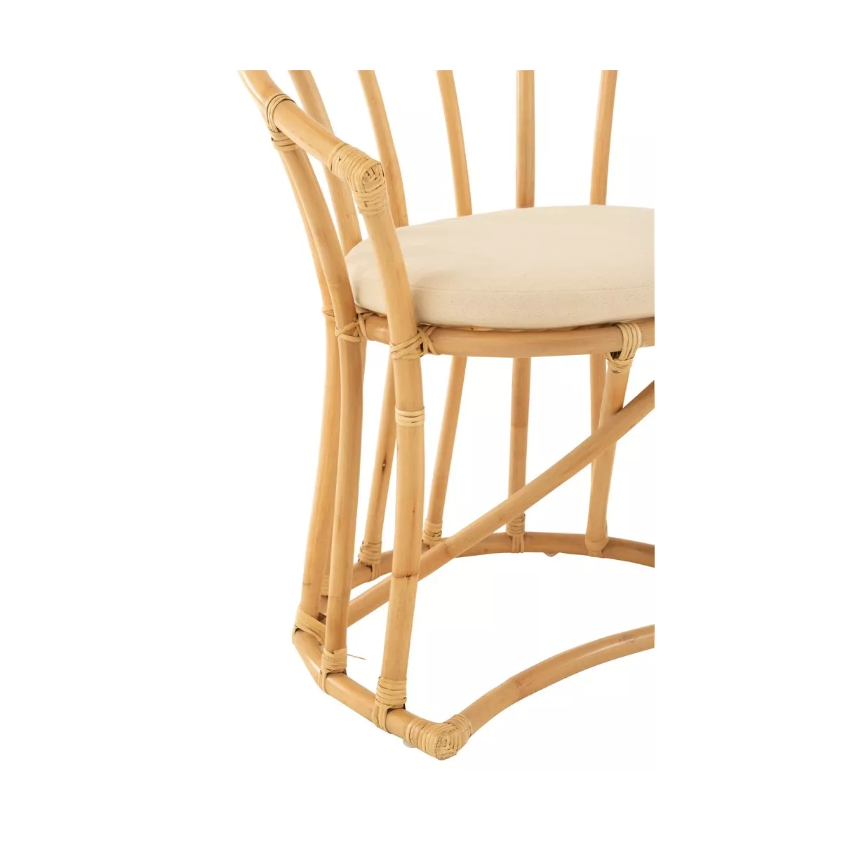 Chaise Heidi Rotin Naturel