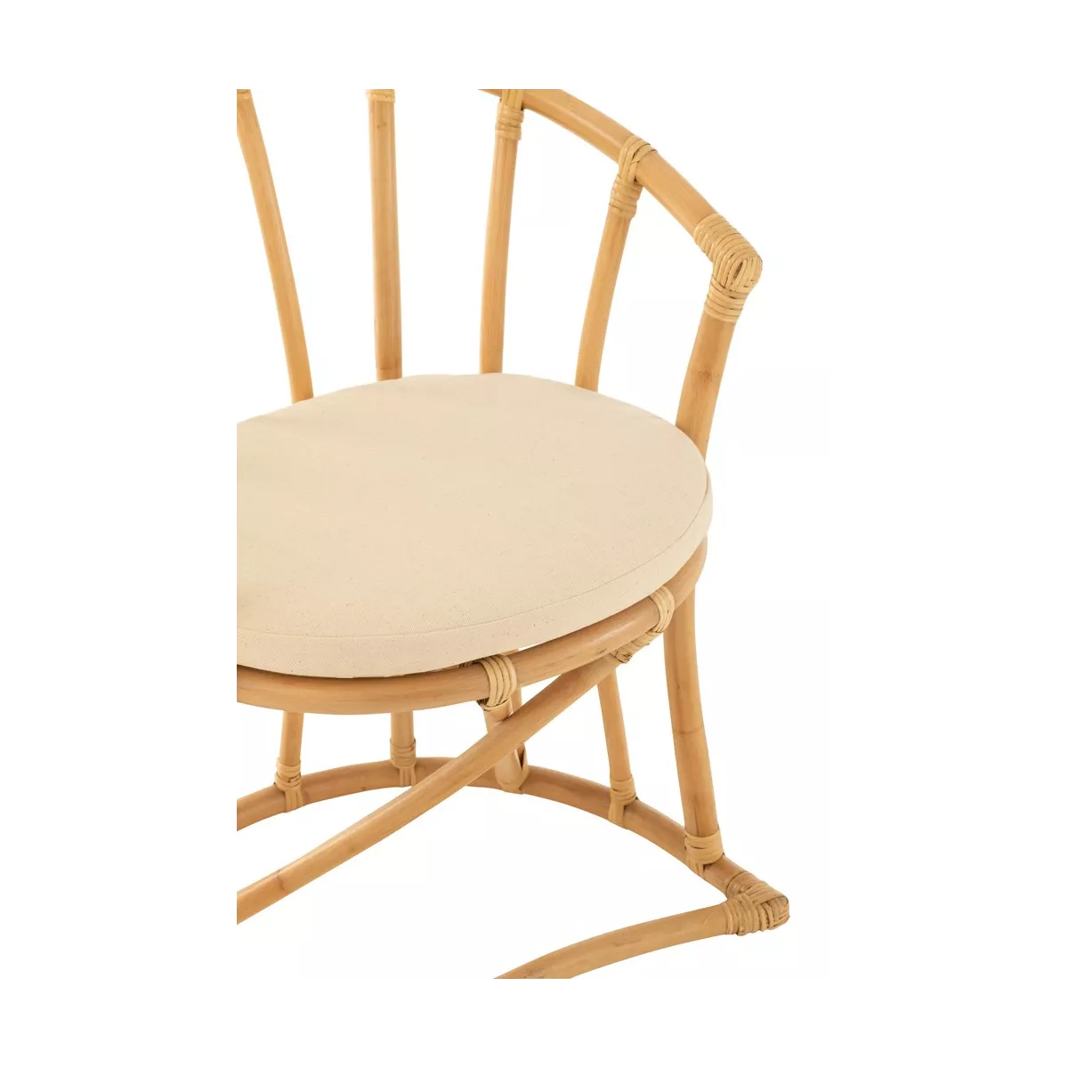 Chaise Heidi Rotin Naturel