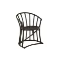 Chaise Heidi Rotin Noir
