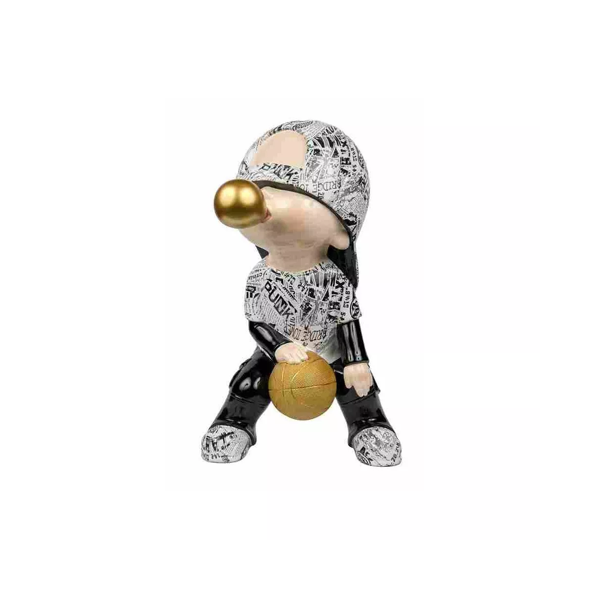Statue Basketteur Street H.63cm