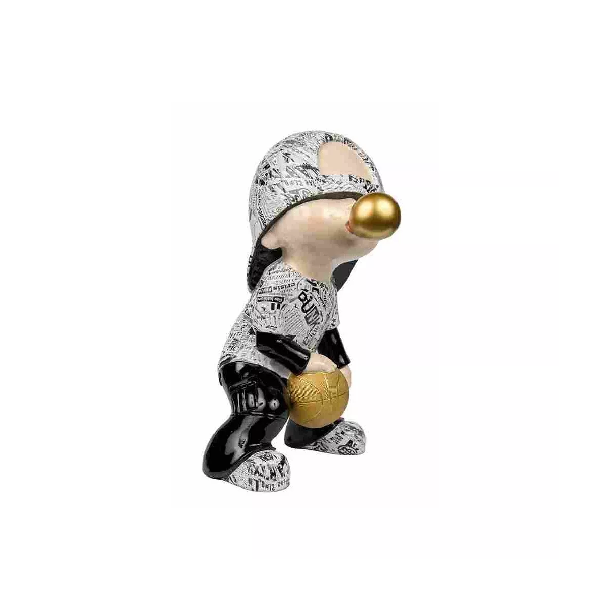 Statue Basketteur Street H.63cm