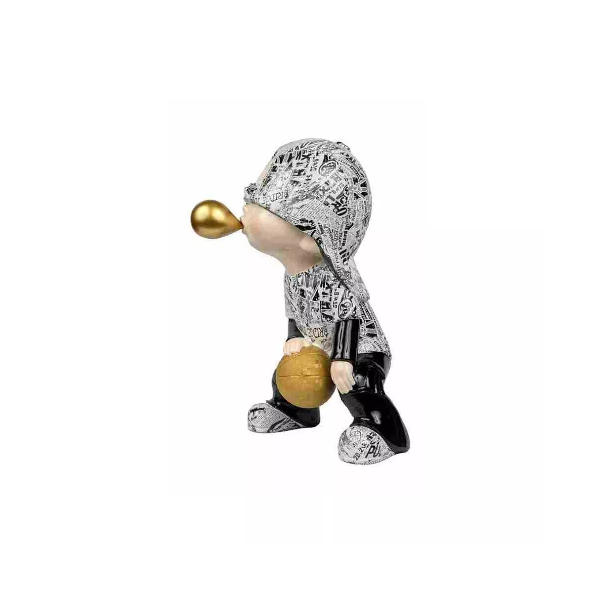 Statue Basketteur Street H.63cm
