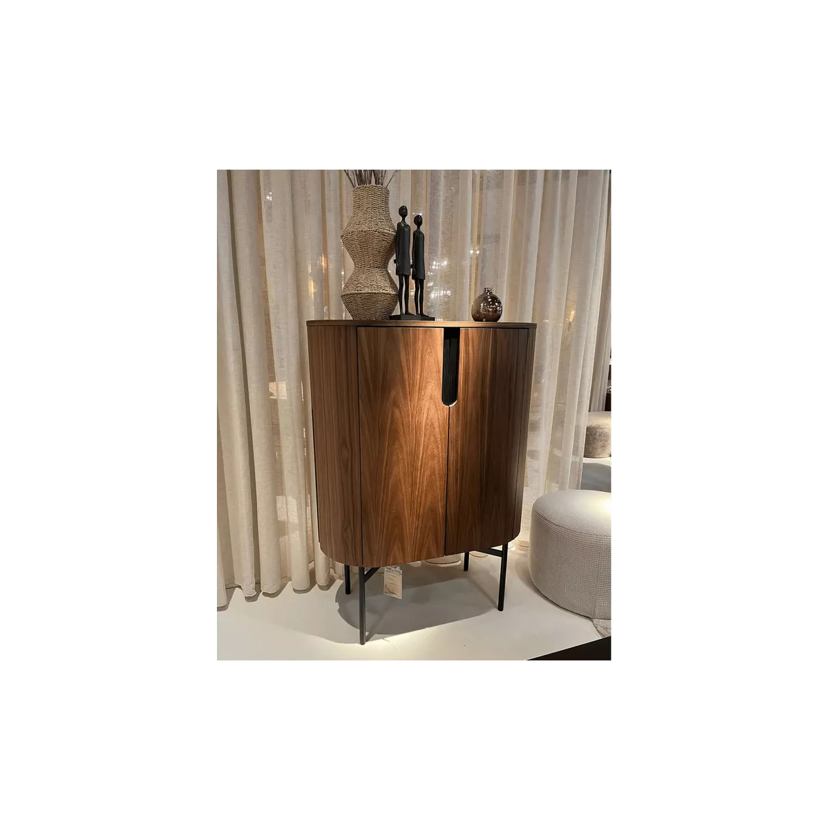 Vitrine Amandine Noyer