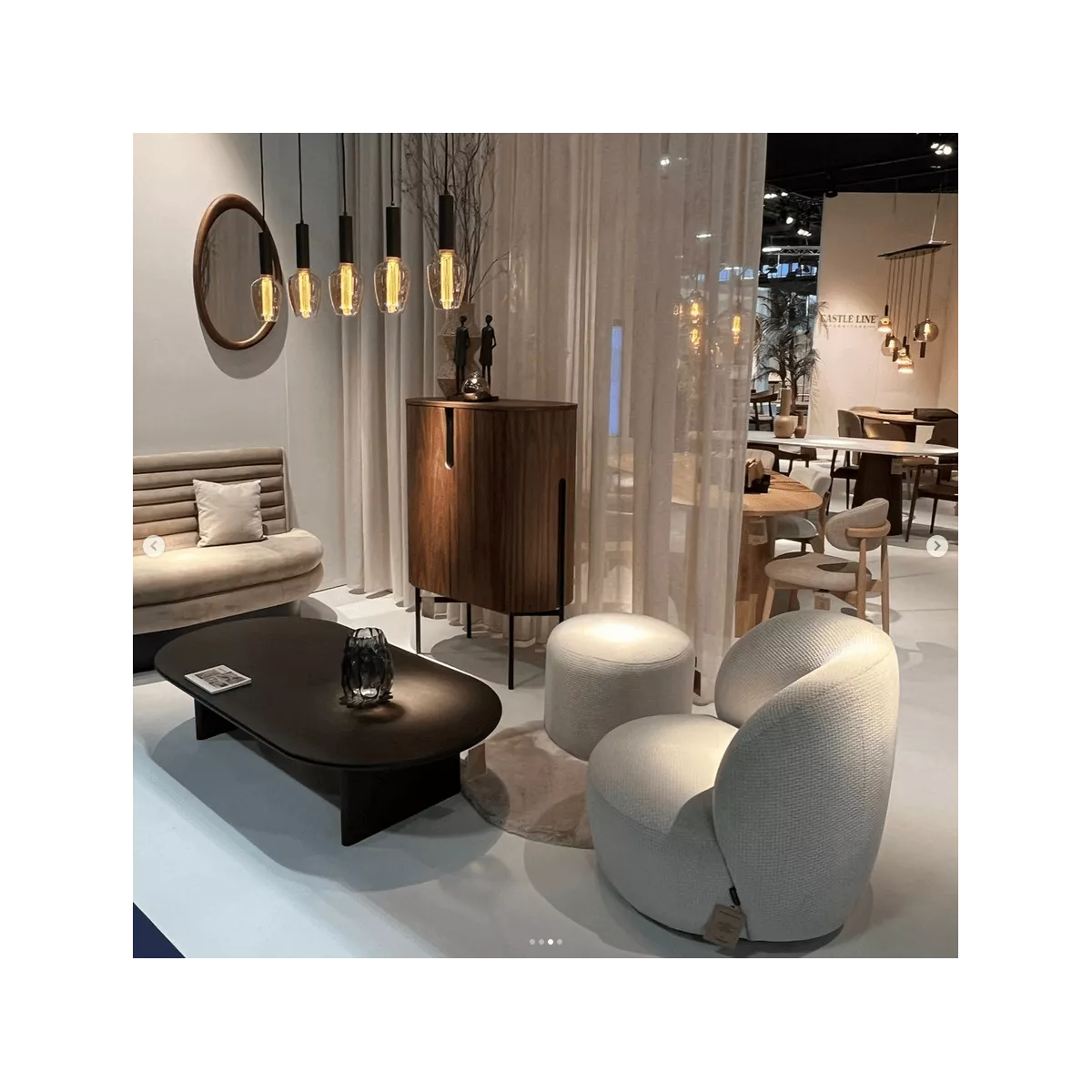 Vitrine Amandine Noyer