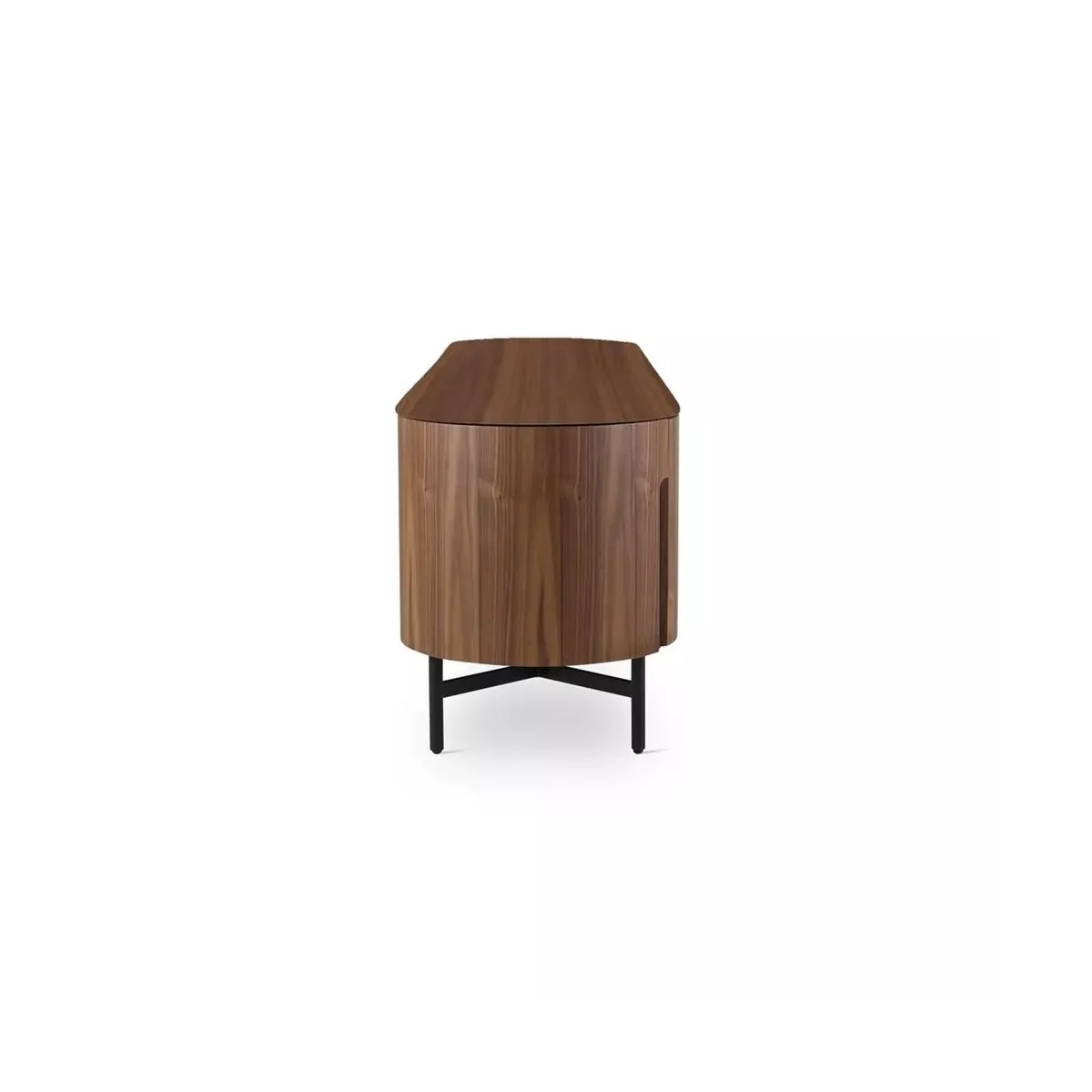 Meuble TV Amandine Noyer 220cm