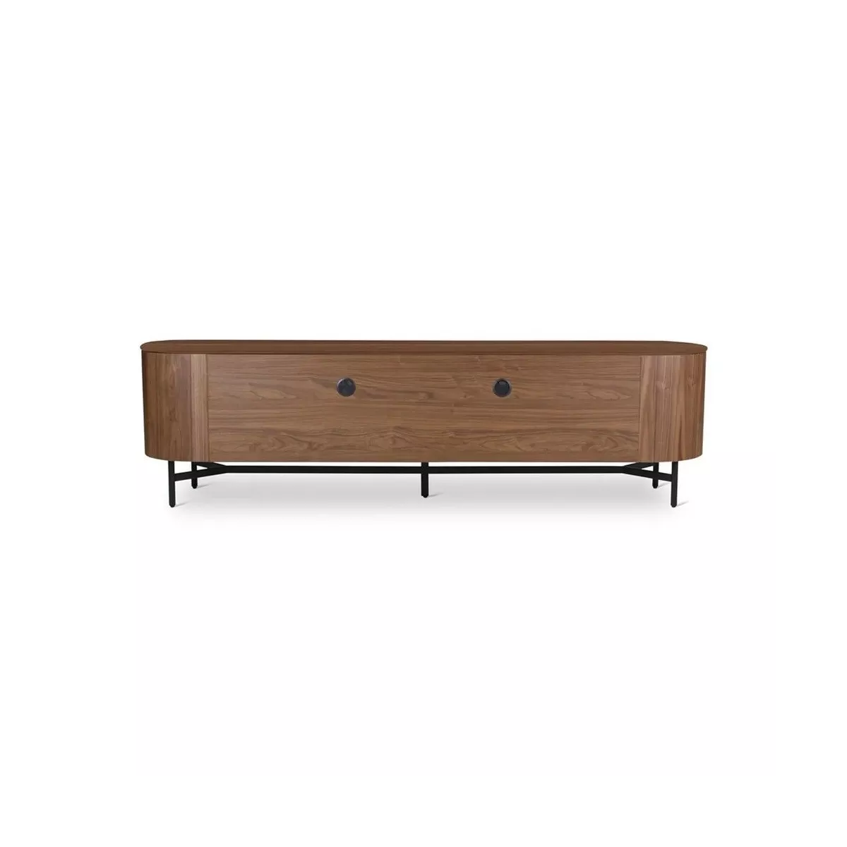 Meuble TV Amandine Noyer 220cm