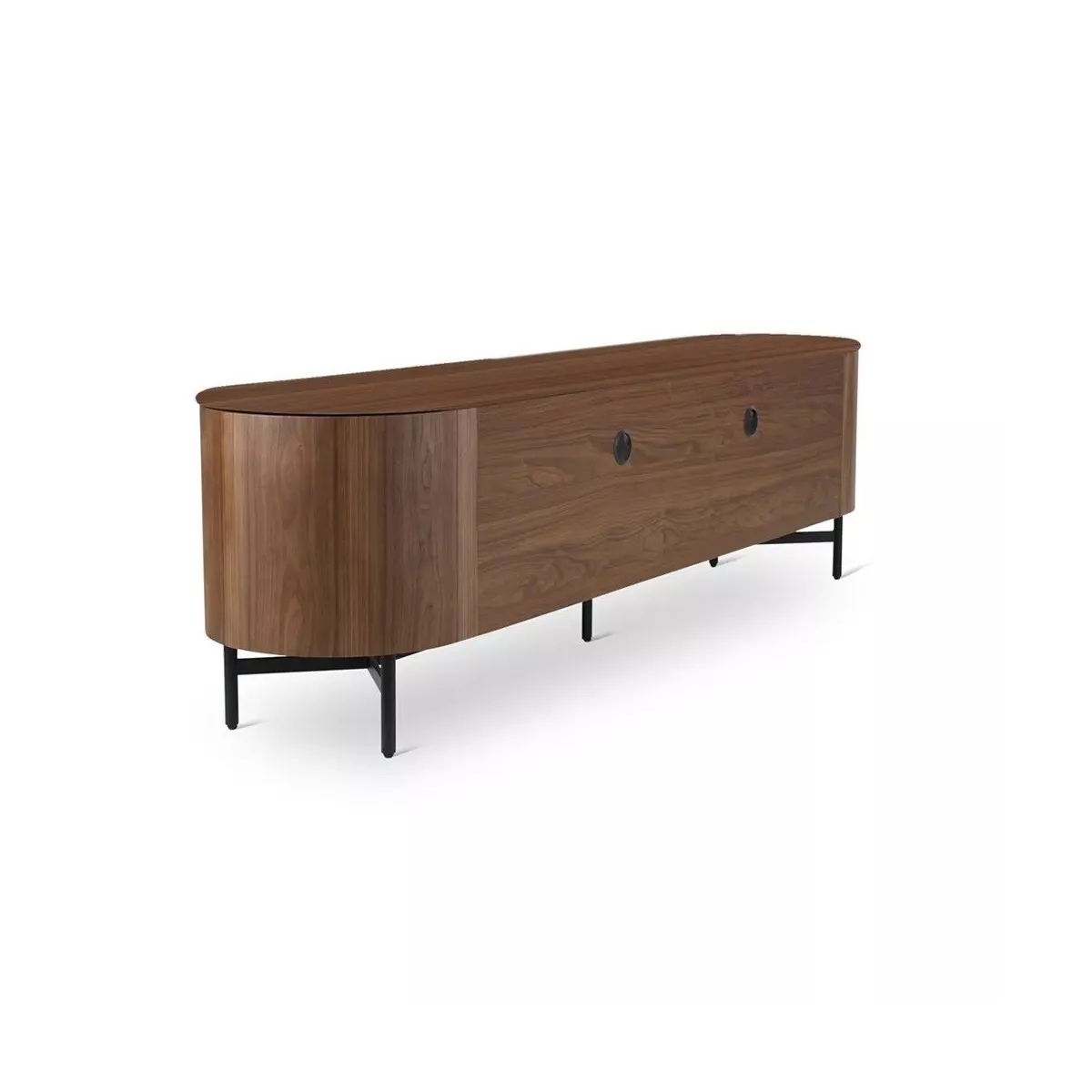 Meuble TV Amandine Noyer 220cm