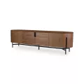 Meuble TV Amandine Noyer 220cm