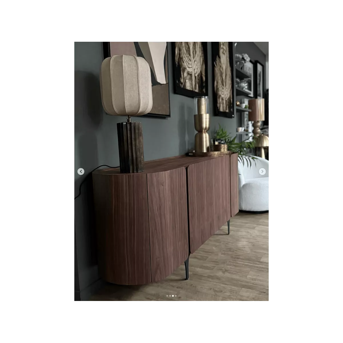 Bahut Esmay Noyer 200cm