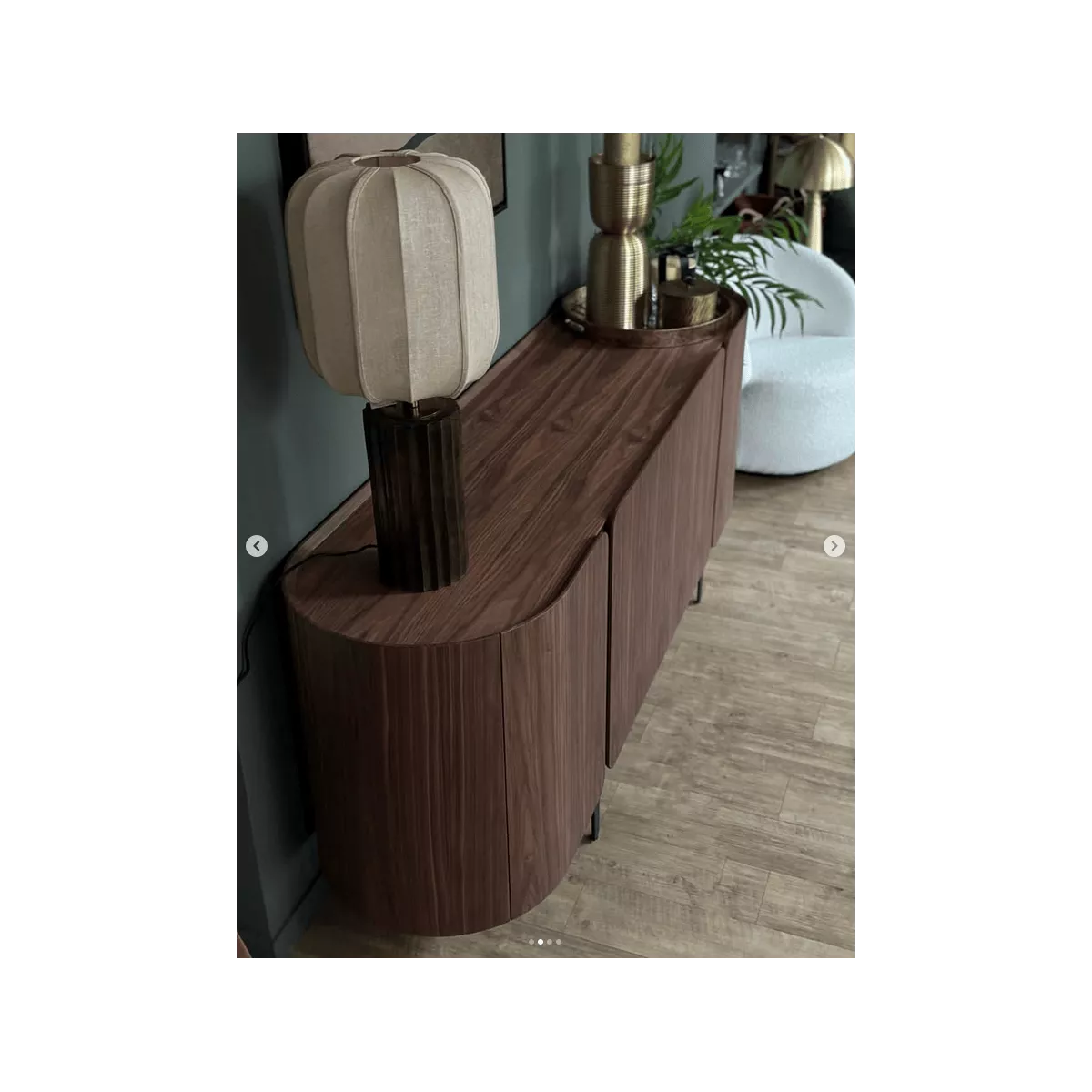 Bahut Esmay Noyer 200cm