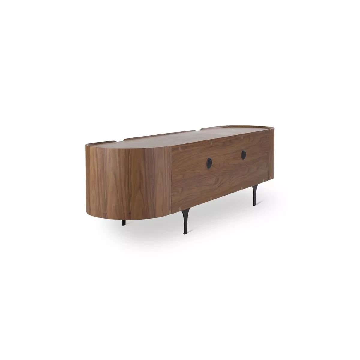 Meuble TV Esmay Noyer 200cm